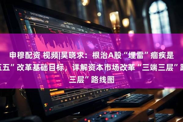 申穆配资 视频|吴晓求:根治A股“埋雷”痼疾是“十五五”改革基础目标,详解资本市场改革“三端三层”路线图